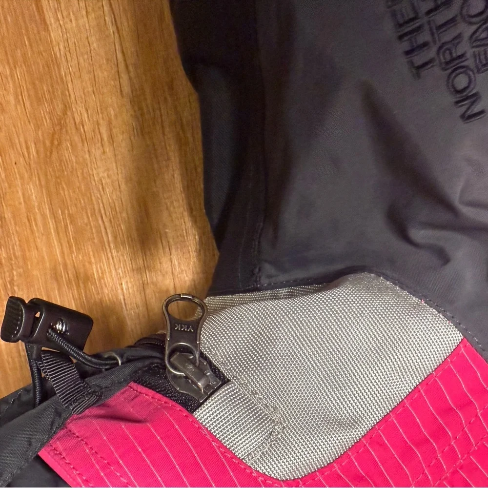 RARE The North Face Steep Tech Pink Colorblock Parka Ski Jacket Women’s large - Picture 12 of 16